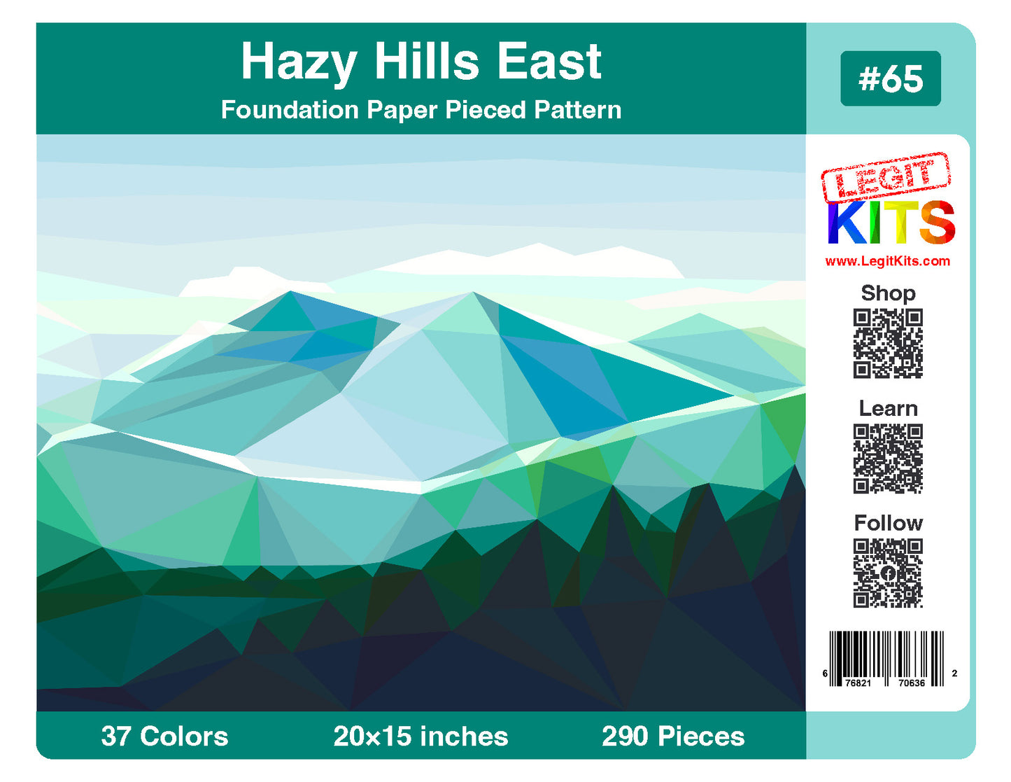 Hazy Hills East Pattern