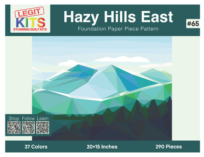 Hazy Hills East Quilt Kit