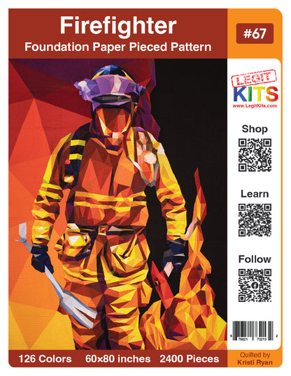 Firefighter Quilt Kit