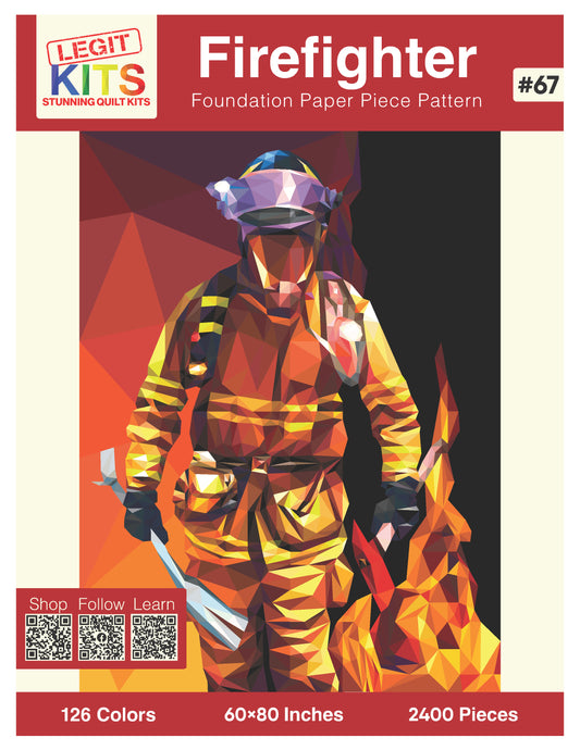 Firefighter Quilt Kit