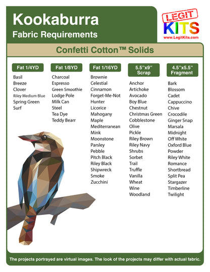 Kookaburra Quilt Kit