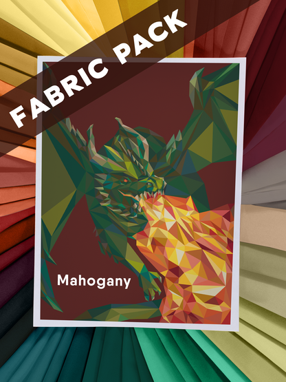 Wasabi the Dragon Fabric Pack