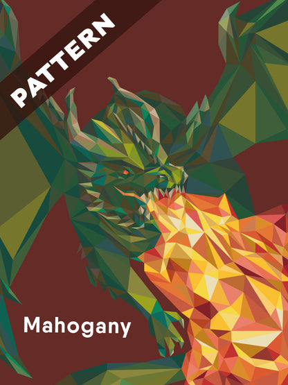 Wasabi the Dragon Pattern