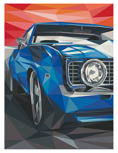 Muscle (Blue) Pattern