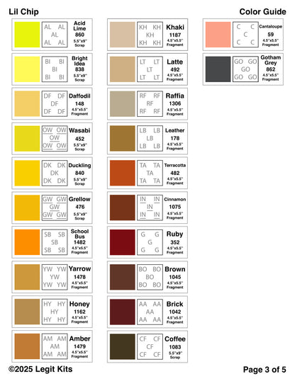 Lil Chip Quilt Kit