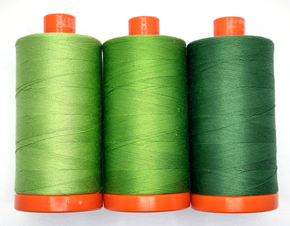 Aurifil Thread Collection - Green