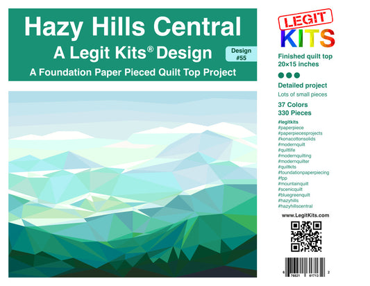 Hazy Hills Central Quilt Kit