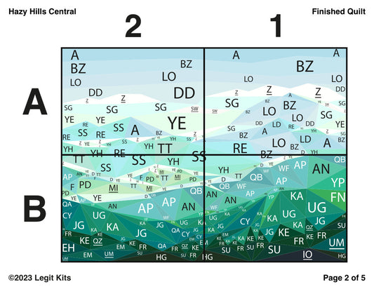 Hazy Hills Central Pattern Preorder