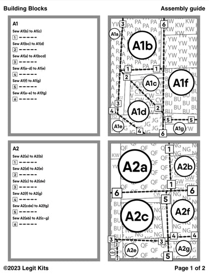 FREE DOWNLOAD Building Blocks Pattern