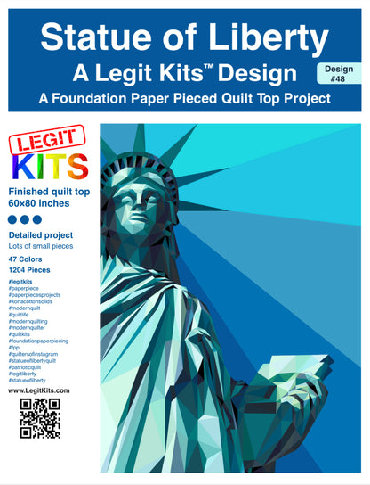 Statue of Liberty Quilt Kit