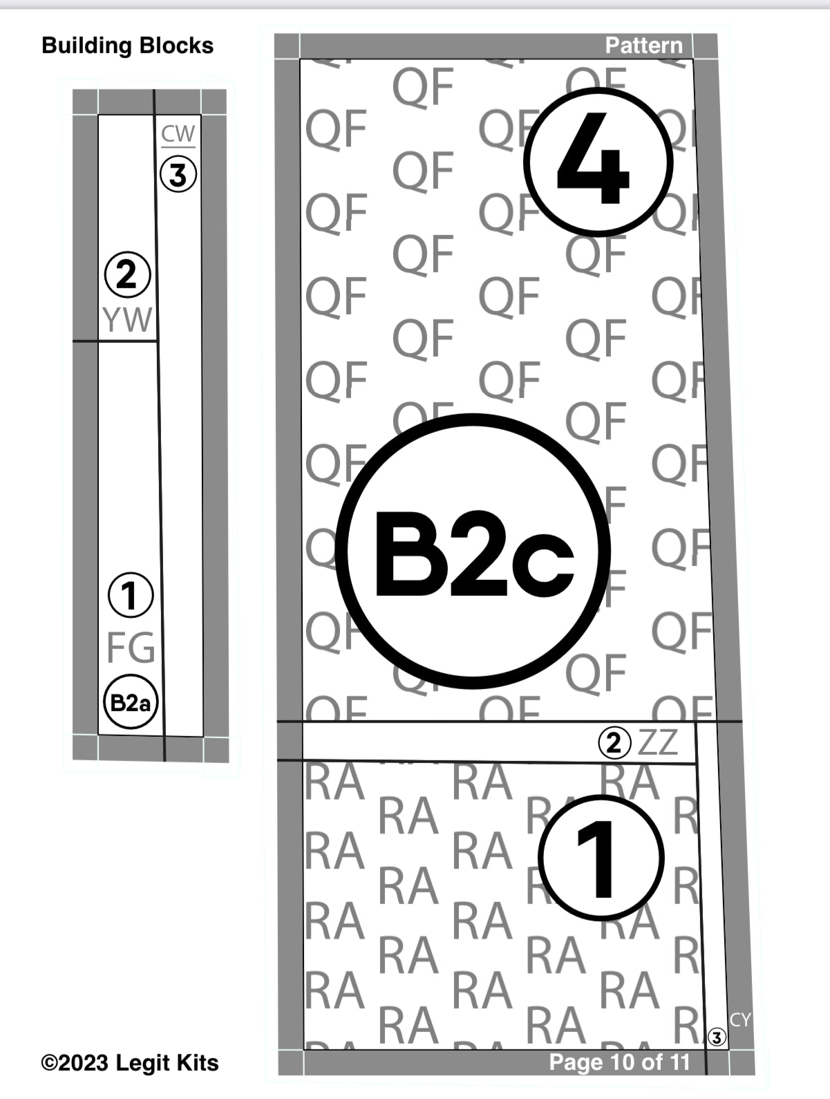 FREE DOWNLOAD Building Blocks Pattern – Legit Kits