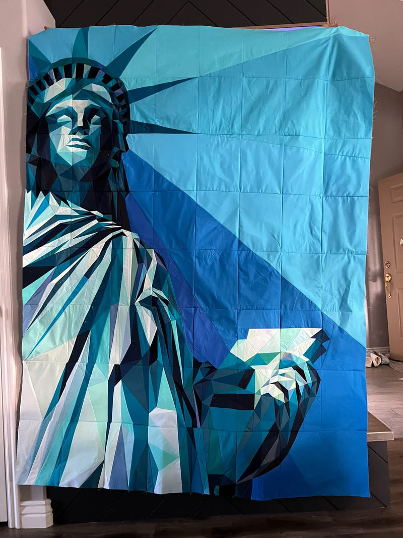 **PREORDER** Statue of Liberty Full Quilt Top Kit
