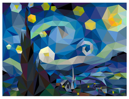 Starry Night Extra Large Panel