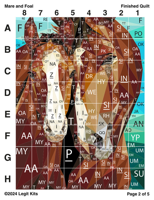 Mare & Foal Pattern preorder