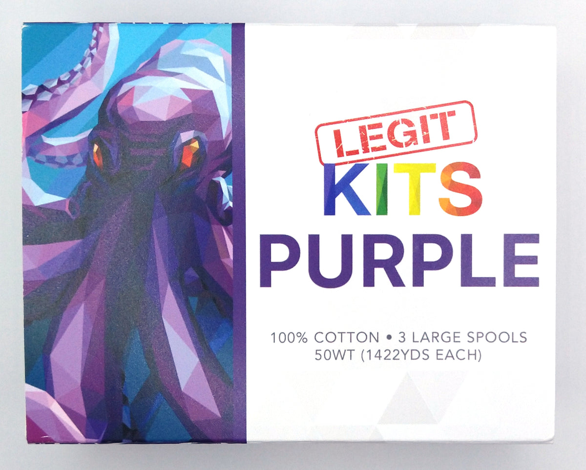 Legit Thread Kit Aurifil Thread Collection - Purple – Legit Kits