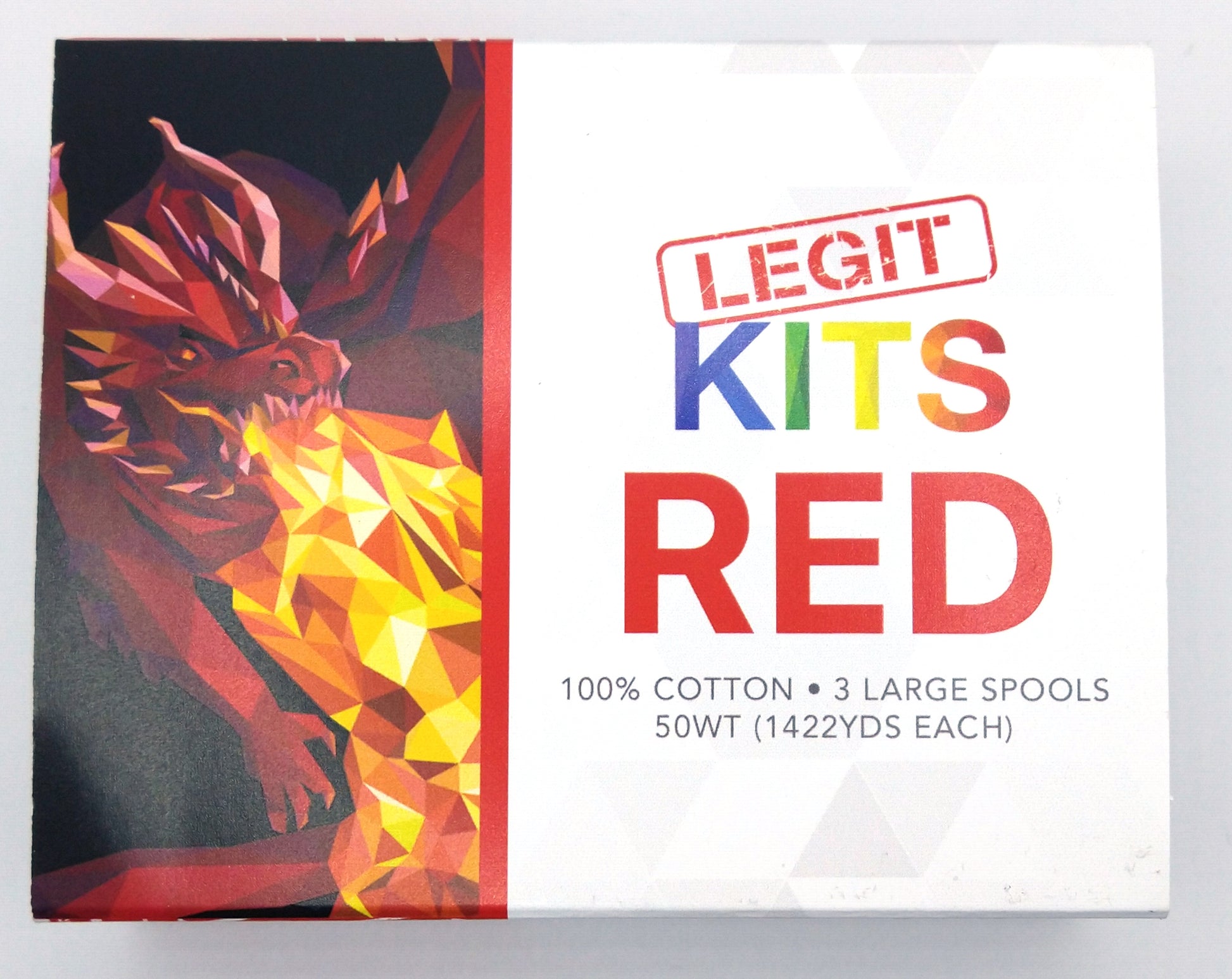 Aurifil Thread Collection - Red – Legit Kits