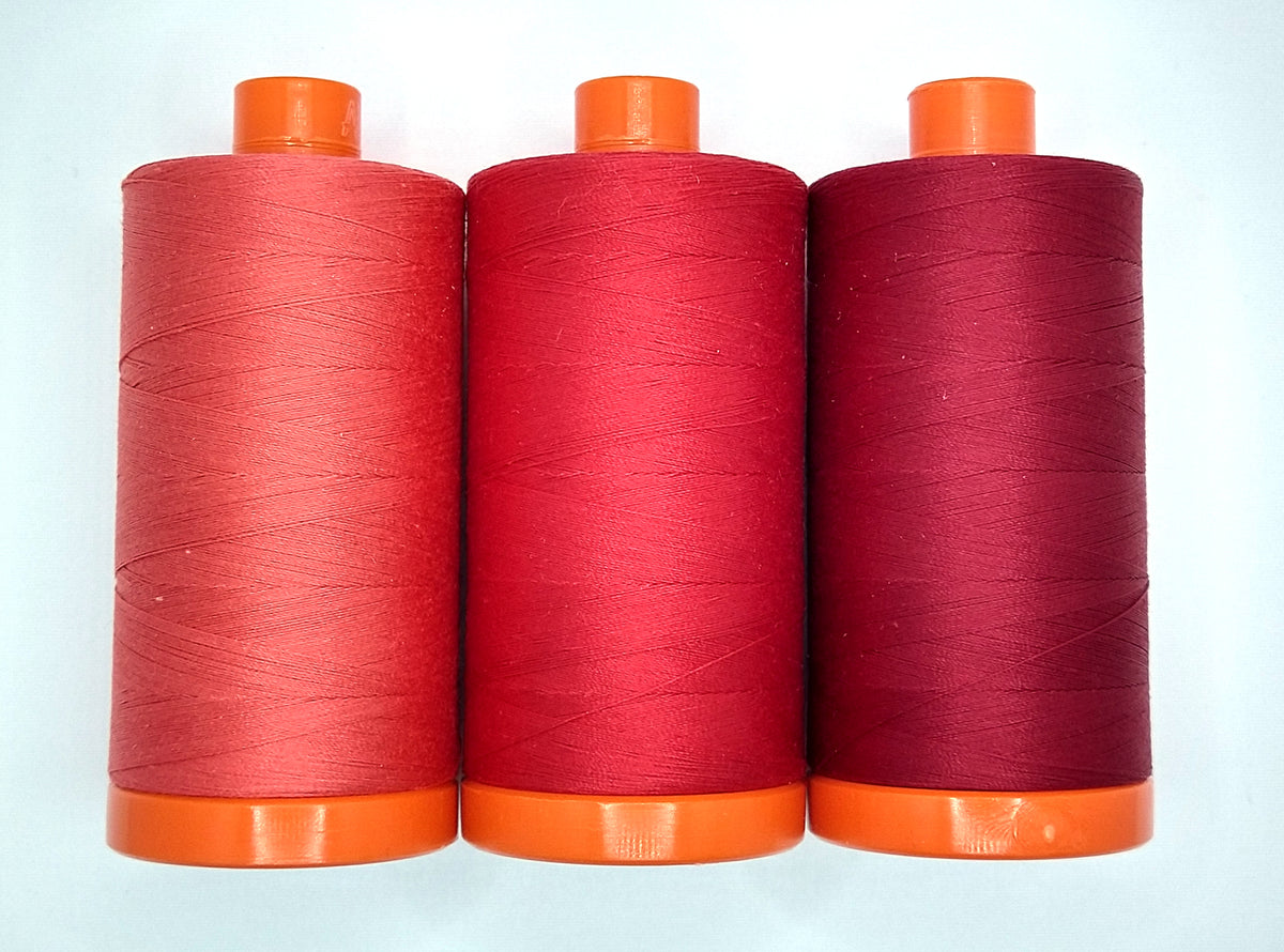 Legit Thread Kit Aurifil Thread Collection - Red – Legit Kits