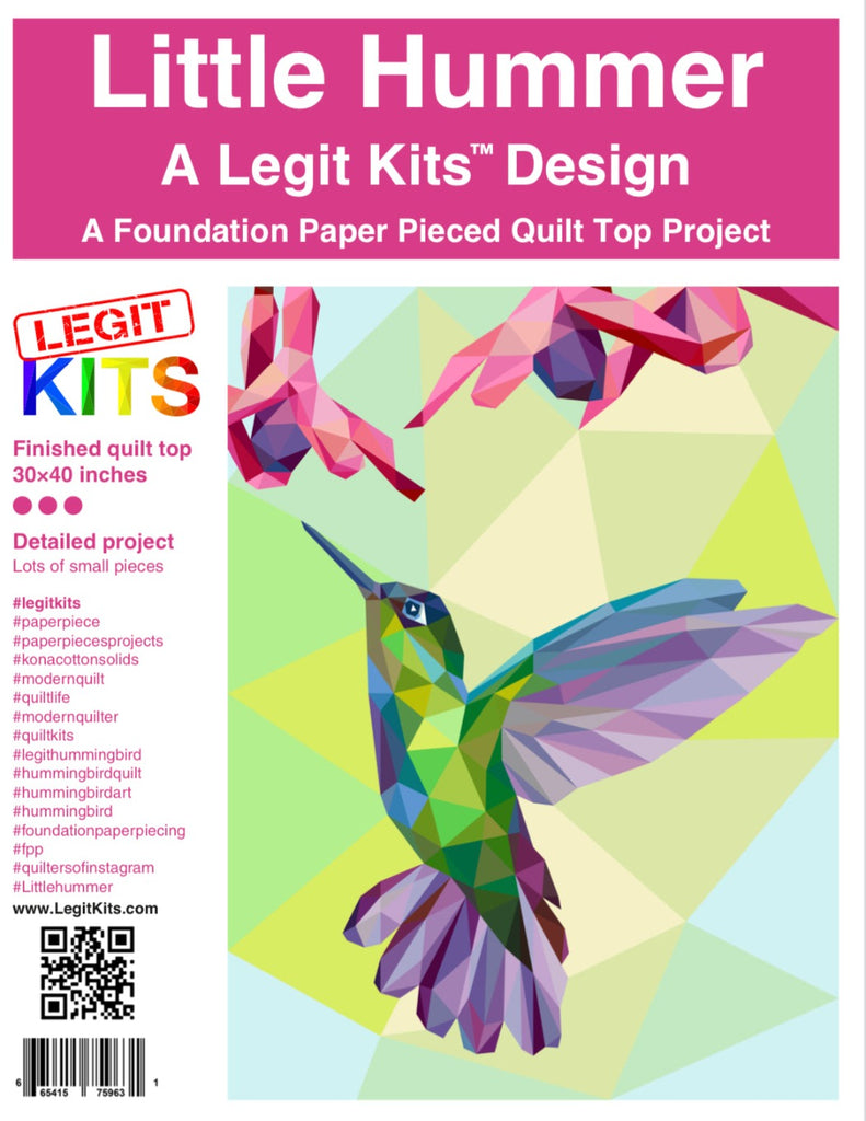 Ursula Minor Full Quilt Top Kit – Legit Kits