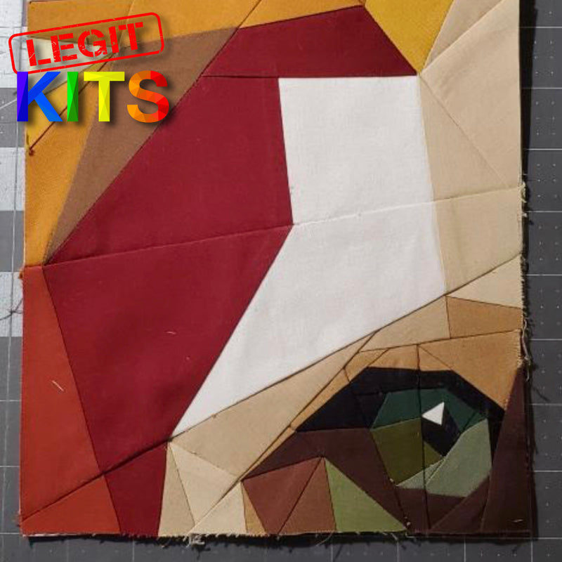Legit Lion Full Quilt Top Kit