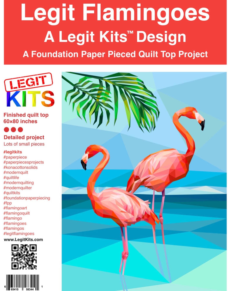 Legit Flamingoes Fabric Pack Only
