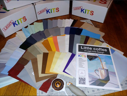 Little Coffee Quilt  Kit