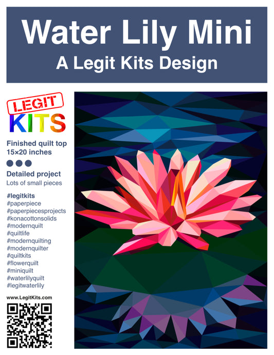 Flower Mini Trio Quilt Kit Bundle