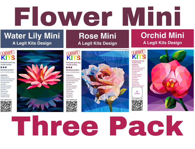 Flower Mini Trio Bundle