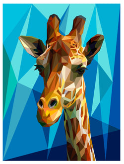 Big G the Giraffe Fabric Panel