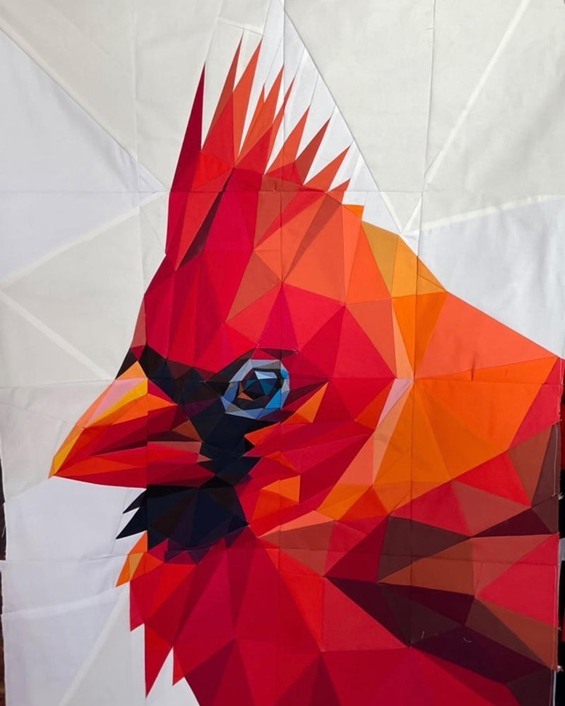 Legit Cardinal Full Quilt Top Kit