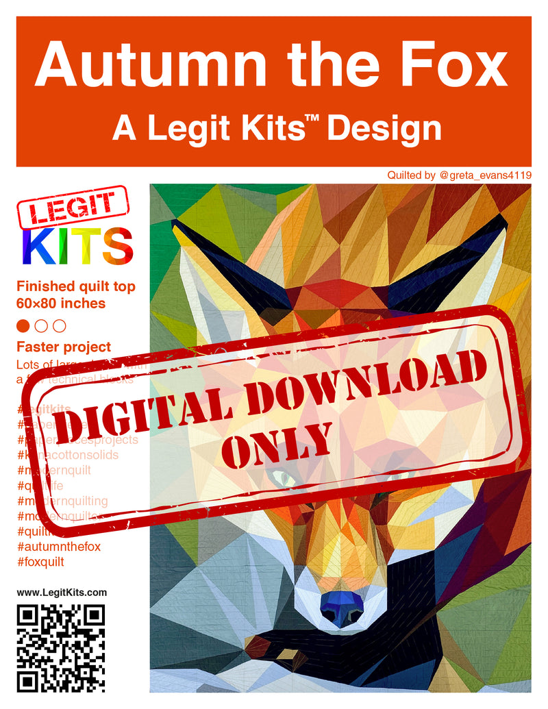 Autumn the Fox Full/Large Digital Download
