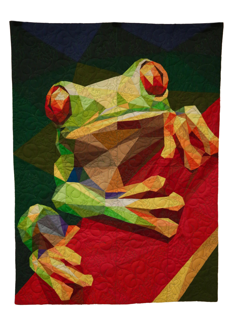 Patchwork Frog Pattern Frog Quilt Pattern