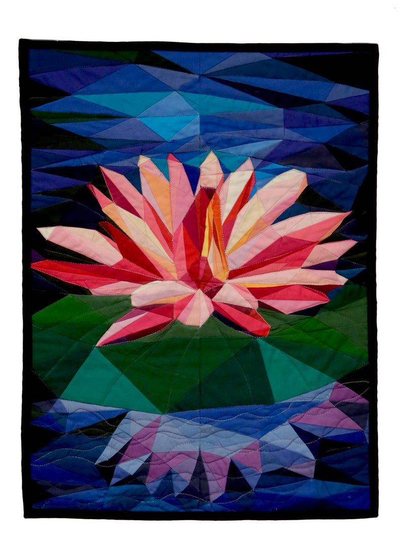 Water Lily Mini Quilt Top Kit