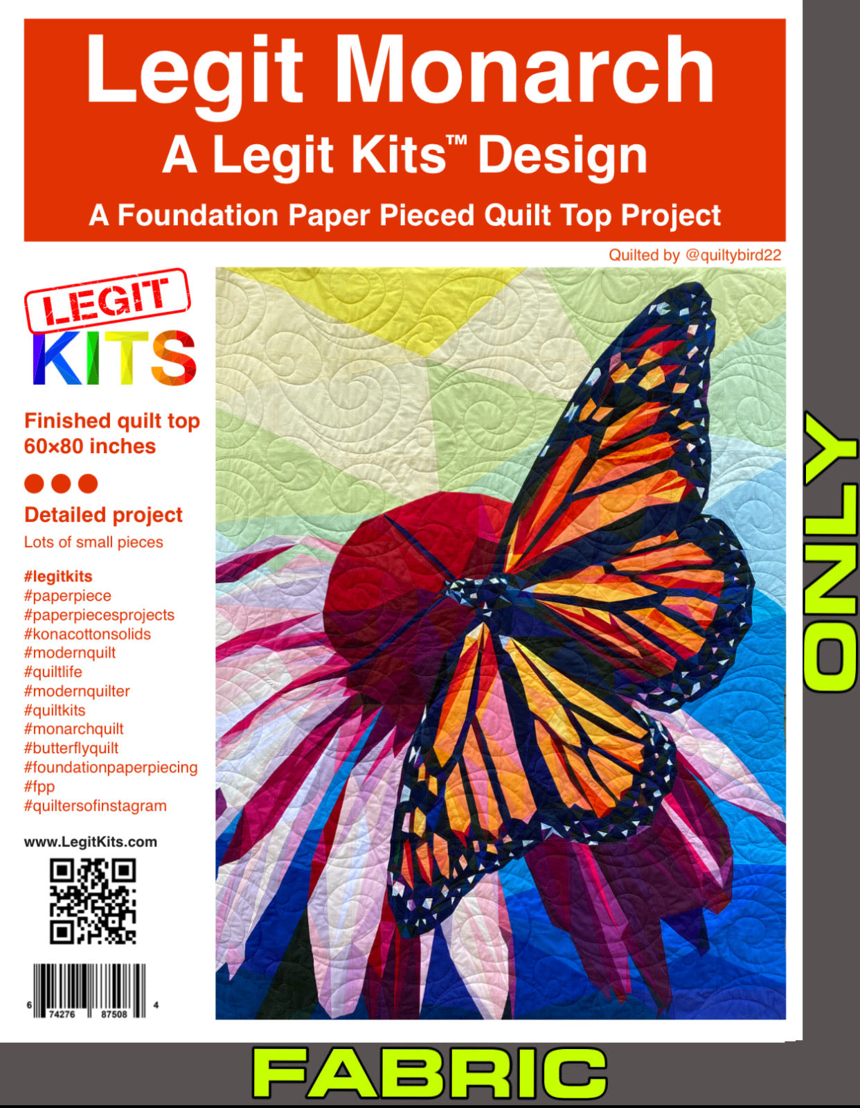 Legit Pattern Legit Monarch Fabric Pack – Legit Kits