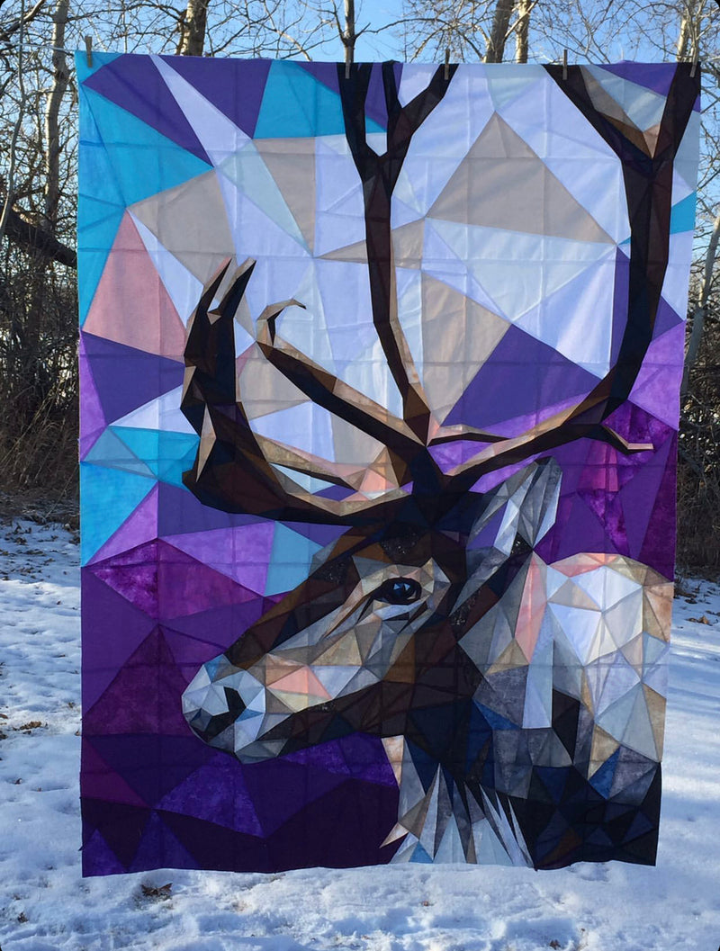 Finished Legit Caribou in the snow.
