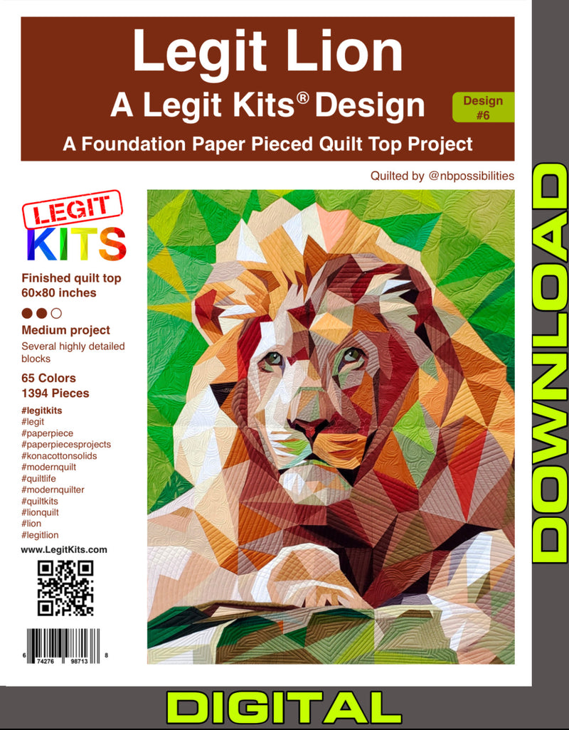 Legit Lion Digital Download