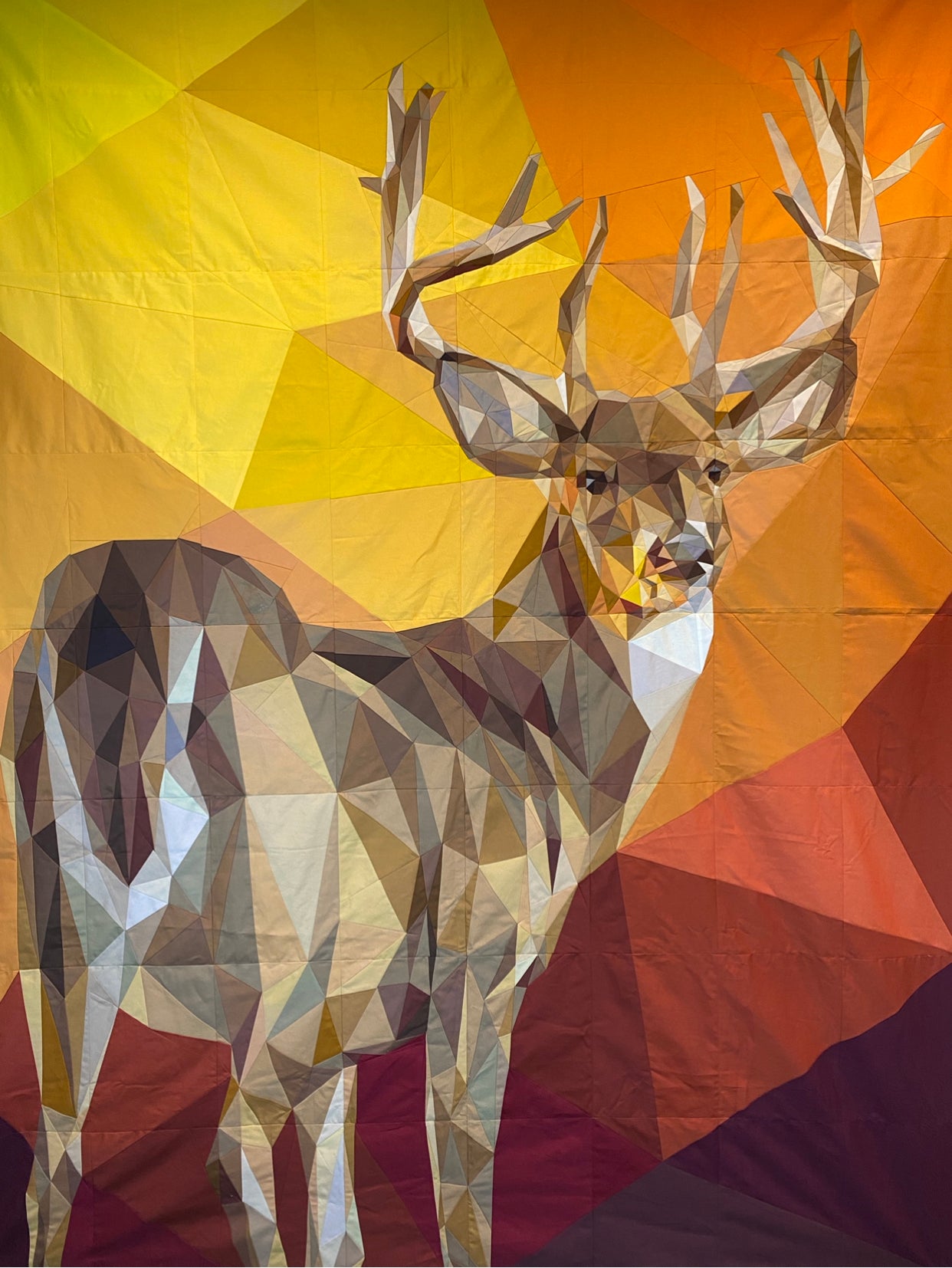 Deer shops quilt