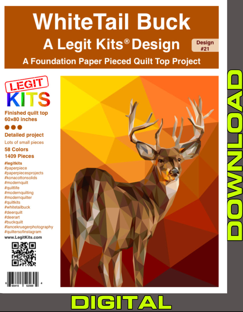 White Tail Buck Digital Download