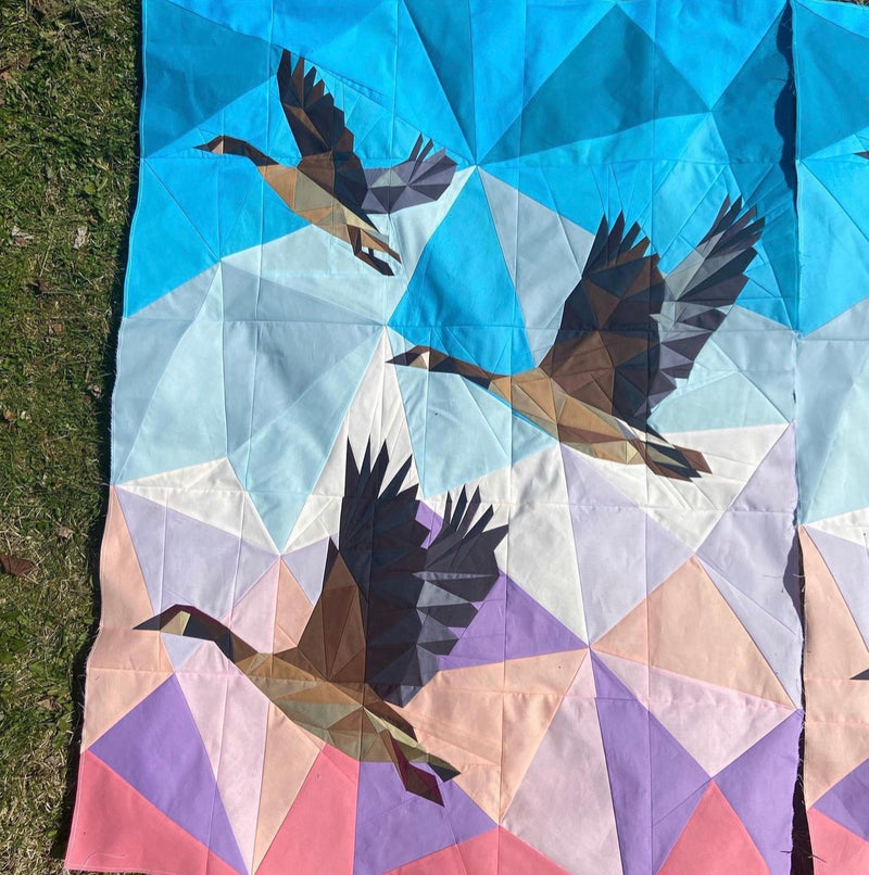 Legit Flying Geese Quilt Top Kit