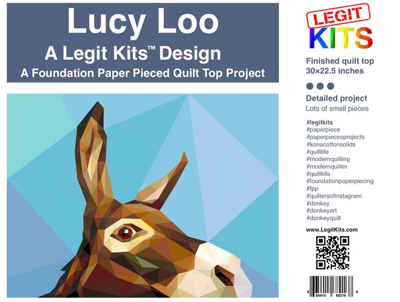 Lucy Loo Full Quilt Top Kit