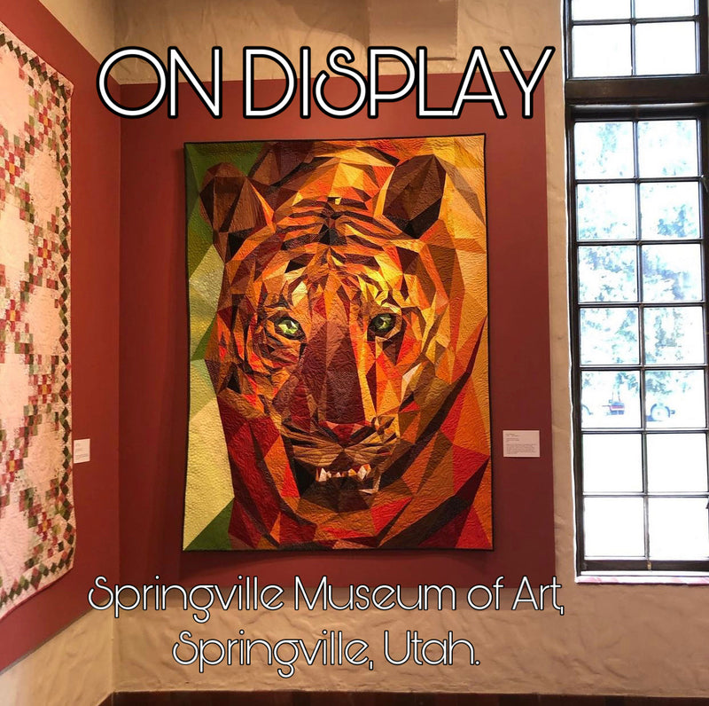 Legit Tiger Full Quilt Top Kit