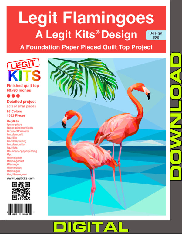 Legit Flamingoes Digital Download