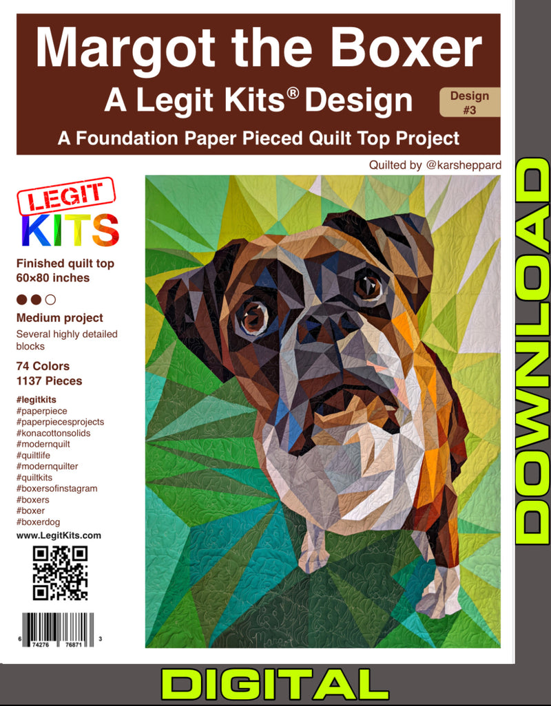Margot the Boxer Digital Download